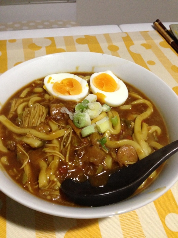 ミネストローネで、カレーうどん