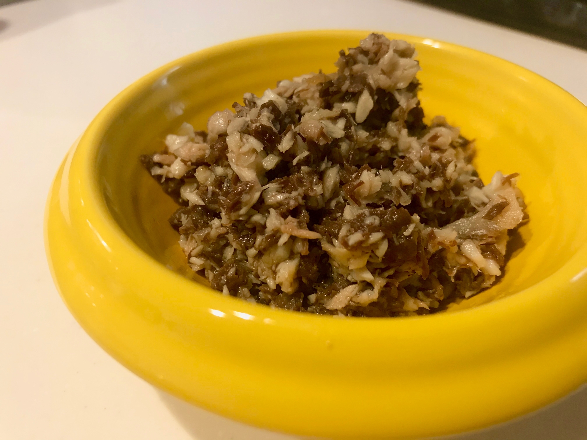 ブリのあらで絶品!塩そぼろ