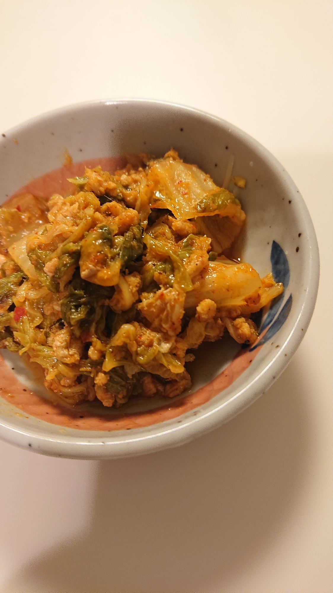 《ノンオイル♡》白菜と豚挽き肉のマッサマンカレー煮