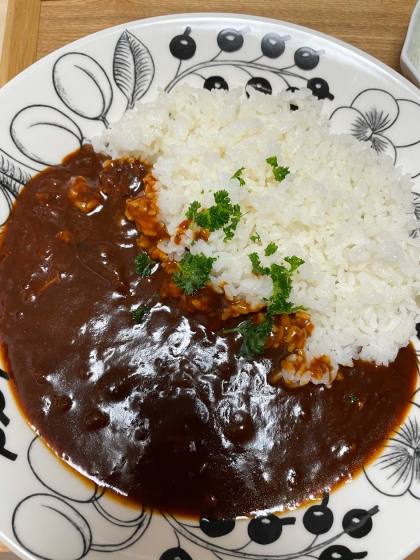 残りのお肉で作りました！美味しくできました！