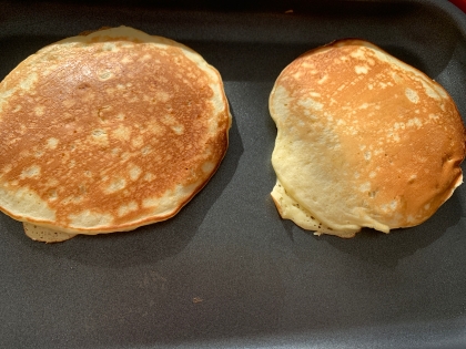 朝食レシピ　幼児食　介護食　バナナパンケーキ