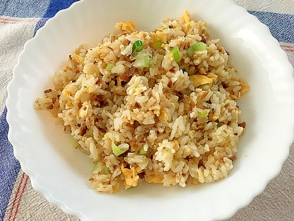 鶏そぼろチャーハン