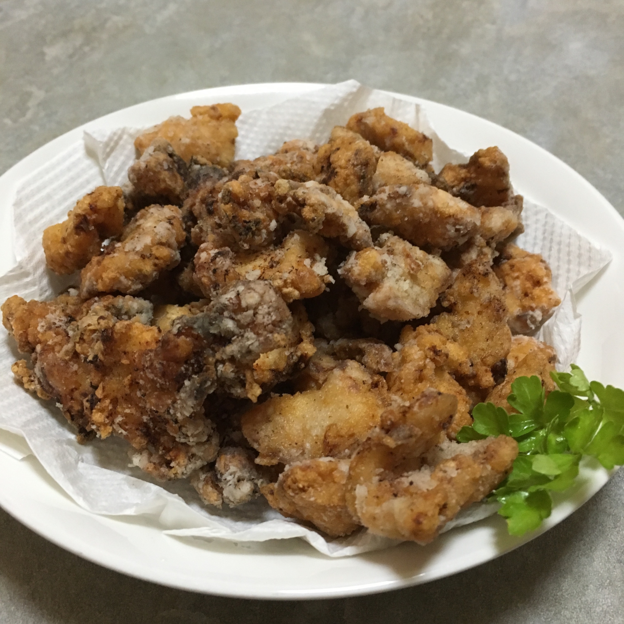 鶏むね肉の塩麹揚げ♪