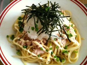茹でるだけ!ツナと大根おろしスパゲティ