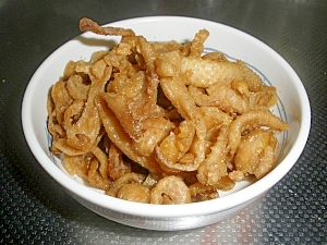 カリカリ鶏皮