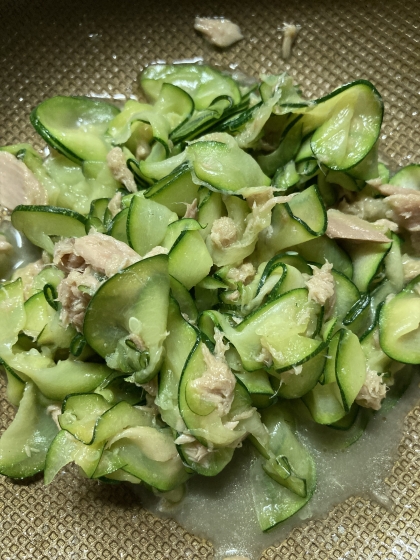 簡単でうまい！無限ズッキーニ