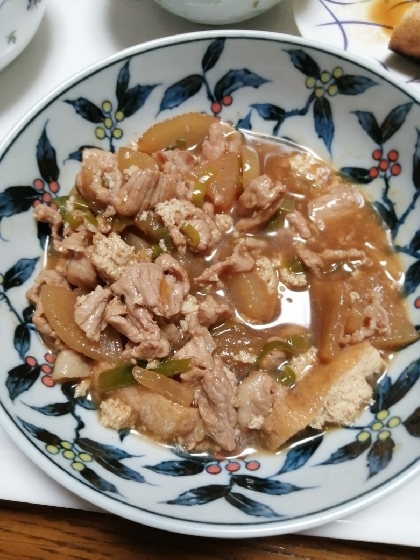 大根消費に！簡単！豚バラ大根炒め煮！