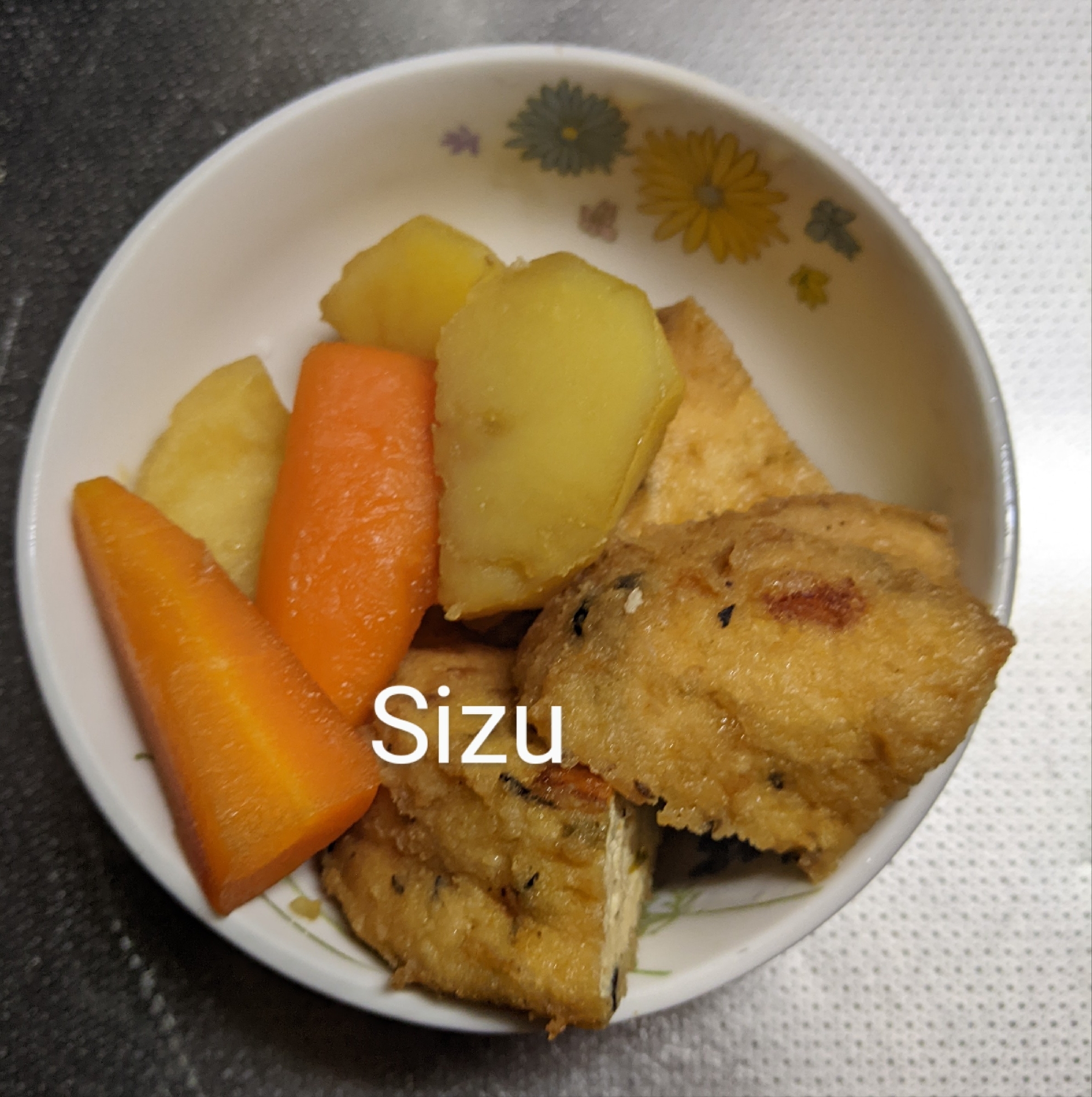 がんもとじゃがいも煮