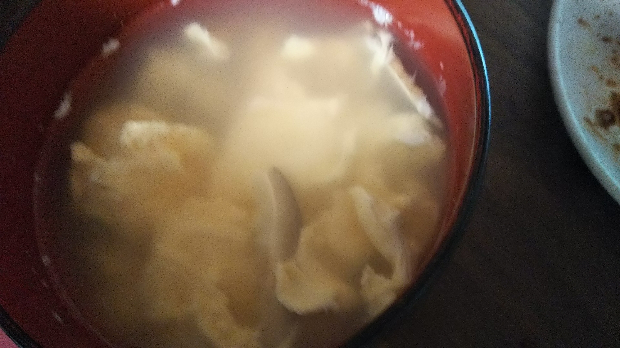 白身が固まっても美味しい卵スープ