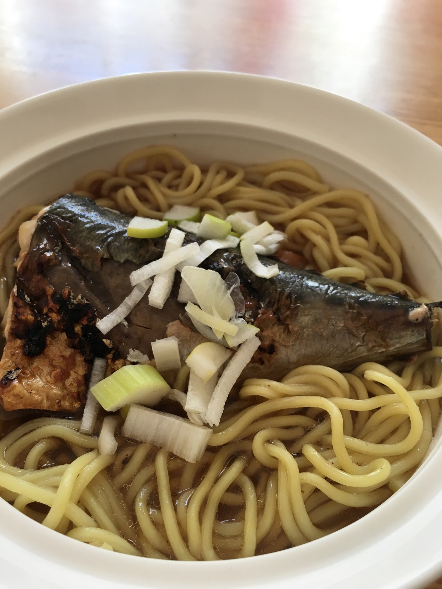 焼きそばで！焼きサバ麺