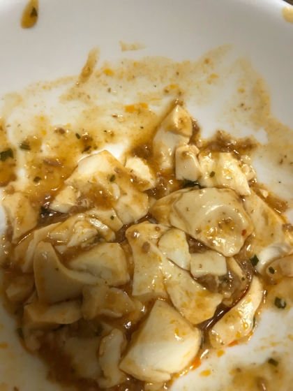 キムチの素&肉味噌の麻婆豆腐