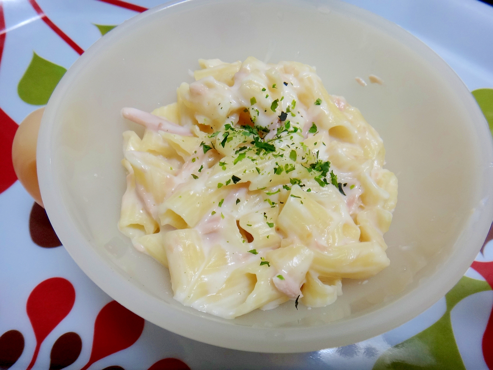 離乳食 ツナのクリームパスタ レシピ 作り方 By Sige 92 楽天レシピ