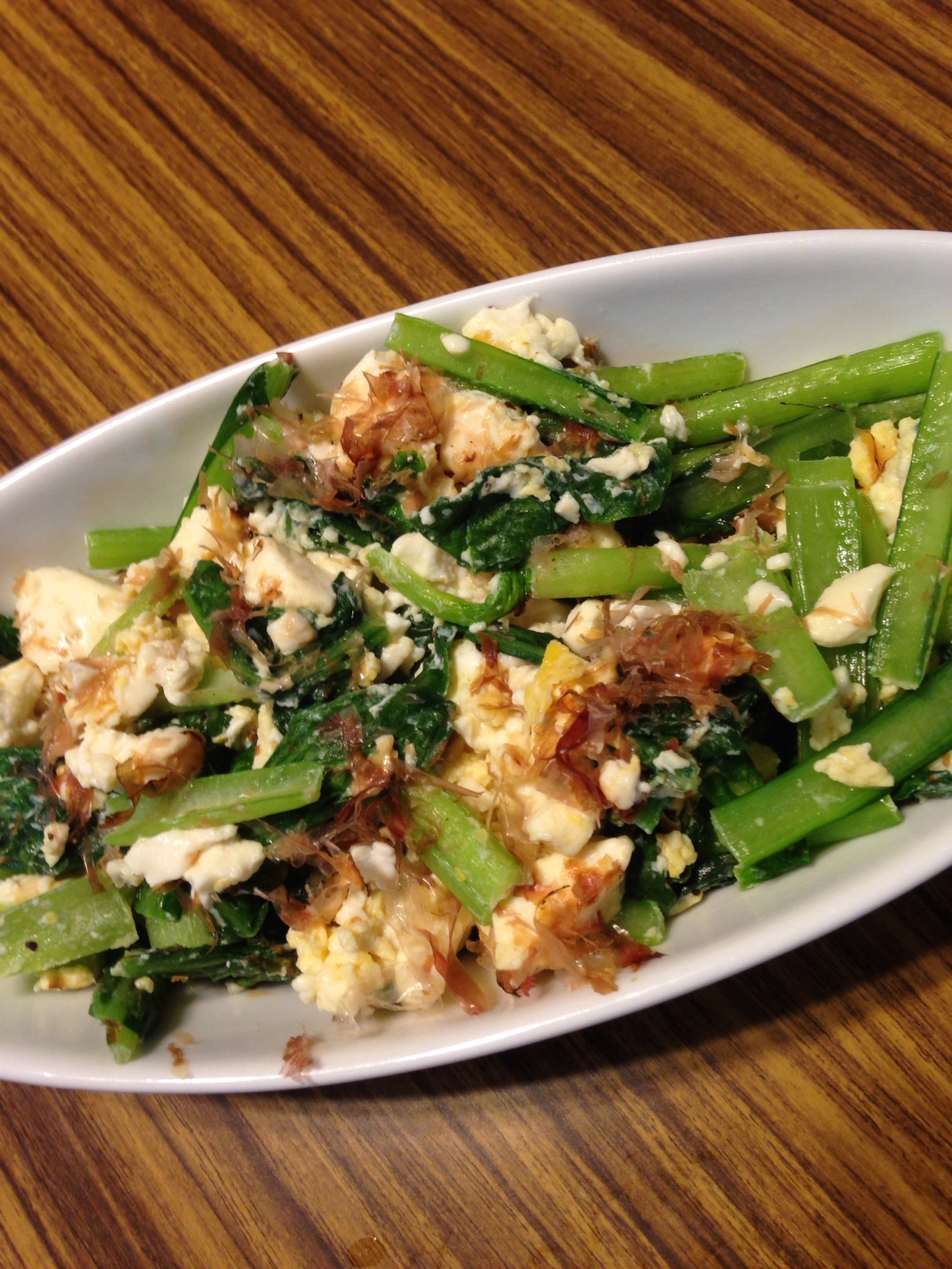 小松菜と絹ごし豆腐の卵炒め レシピ 作り方 By デミ 楽天レシピ 小松菜と絹ごし豆腐の卵炒め レシピ 作り方 By デミ 楽天レシピ