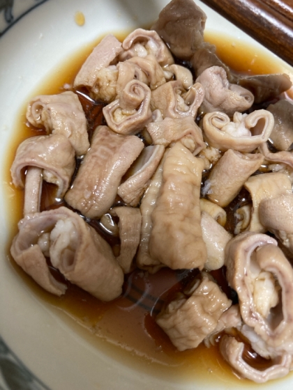 簡単で美味しい☆酢モツ