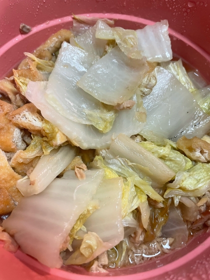 簡単♡白菜とツナのうま煮