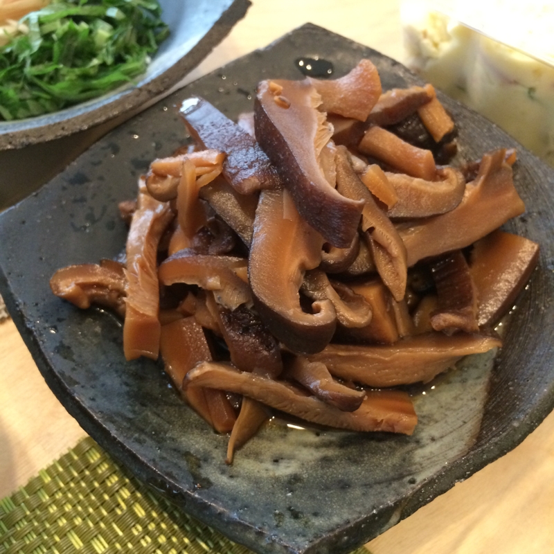 素麺の一品に!干し椎茸の甘辛煮