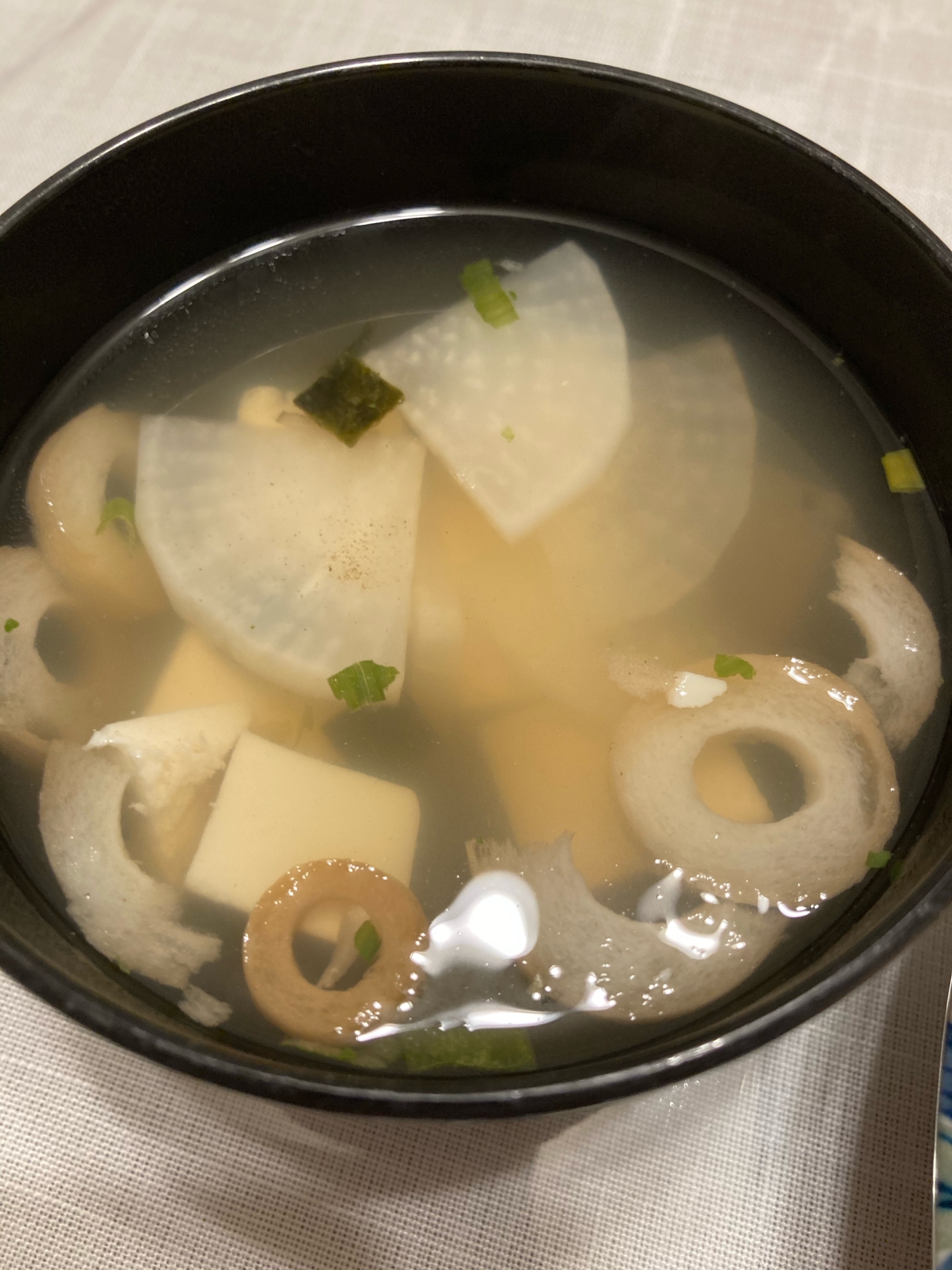 松茸のお吸い物 大根と豆腐入りアレンジ レシピ 作り方 By ズボラでもおいしいごはんが食べたい 楽天レシピ