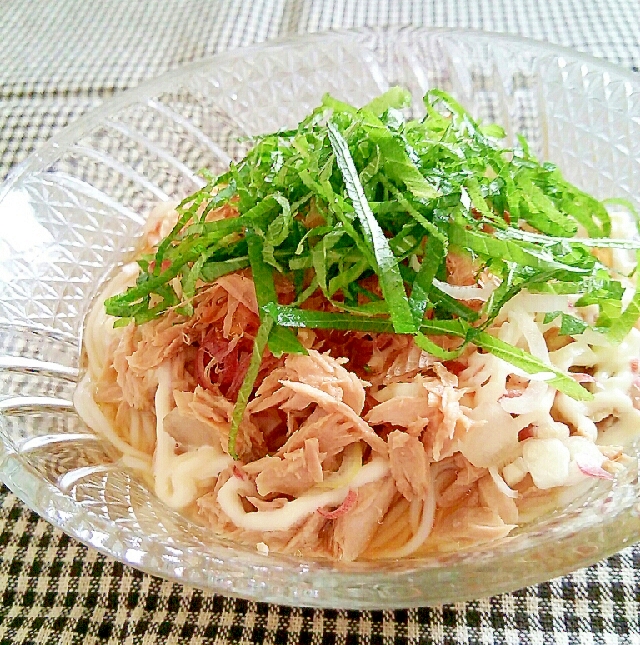 夏☆爽やか☆香味サラダそうめん