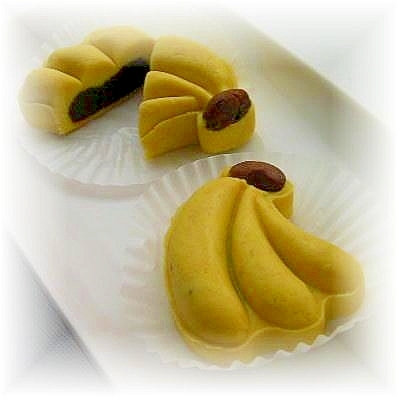 生巧克力香蕉（生チョコ餡入りバナナ）米月餅