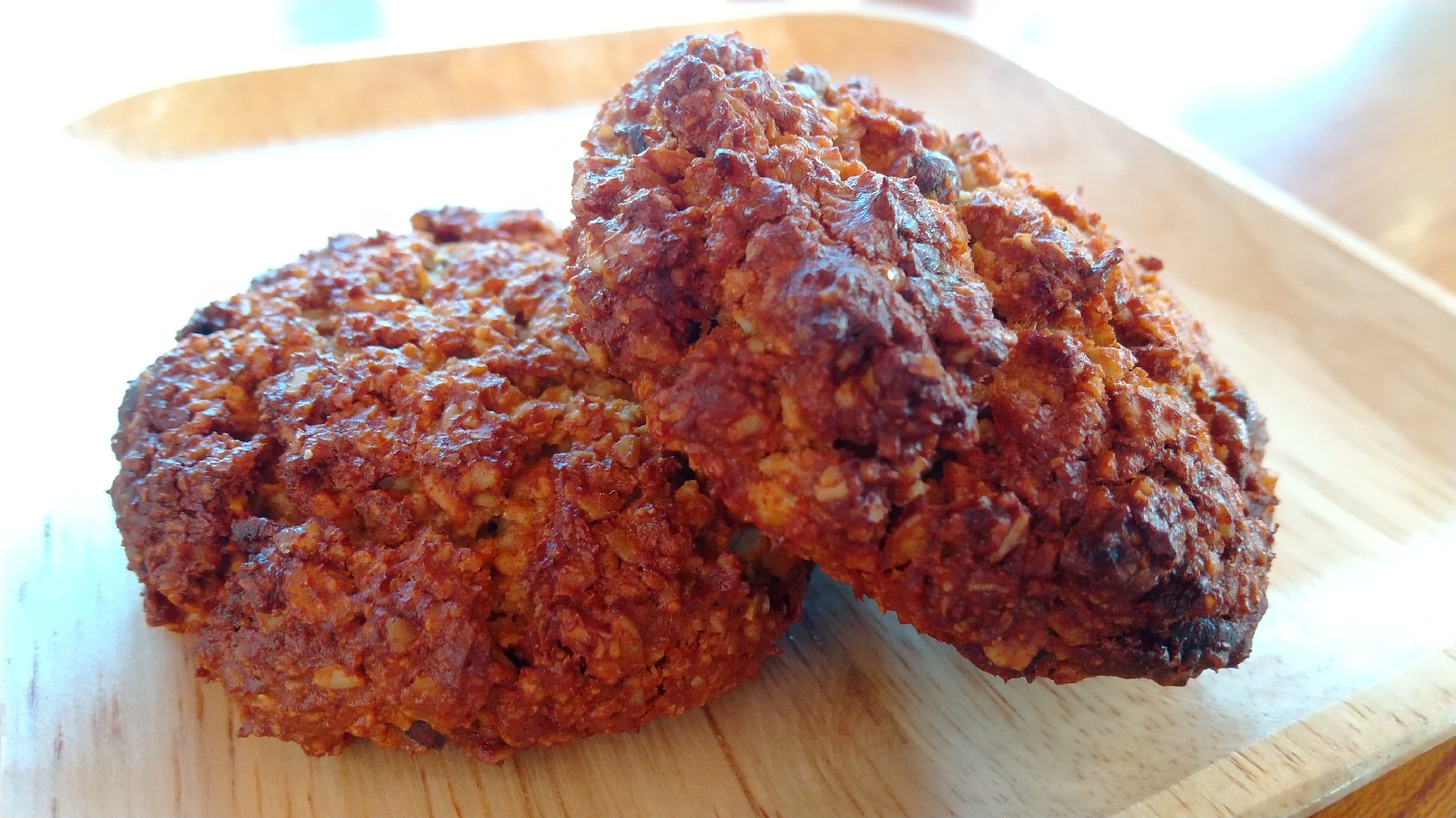 酒粕の風味感じるオートミールのスコーン風