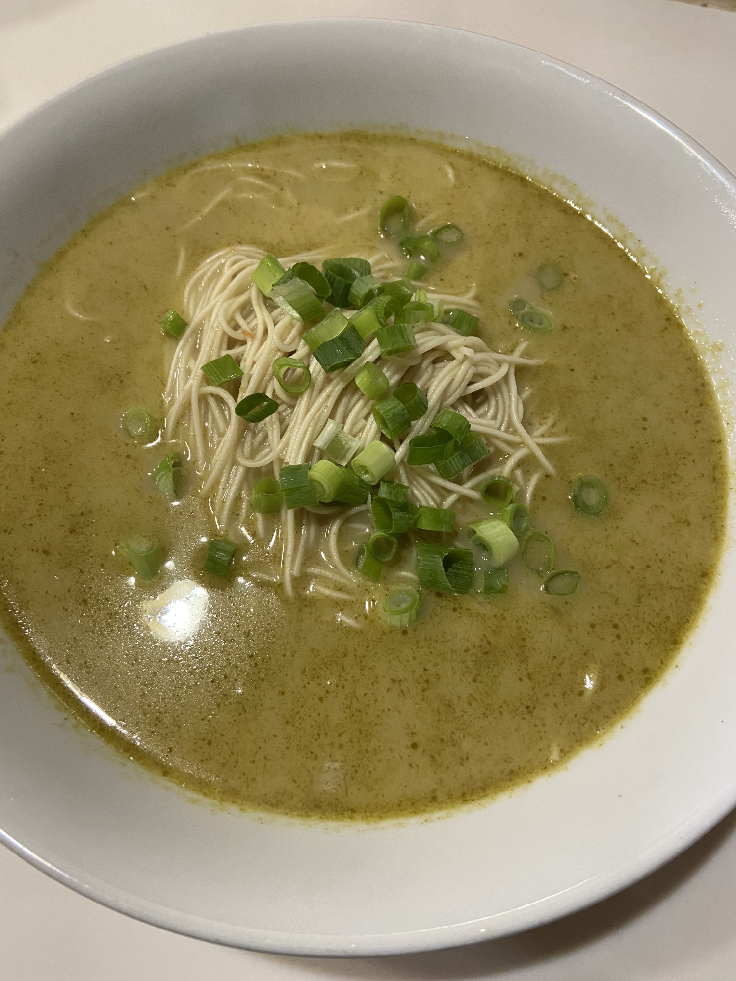 グリーンカレー素麺