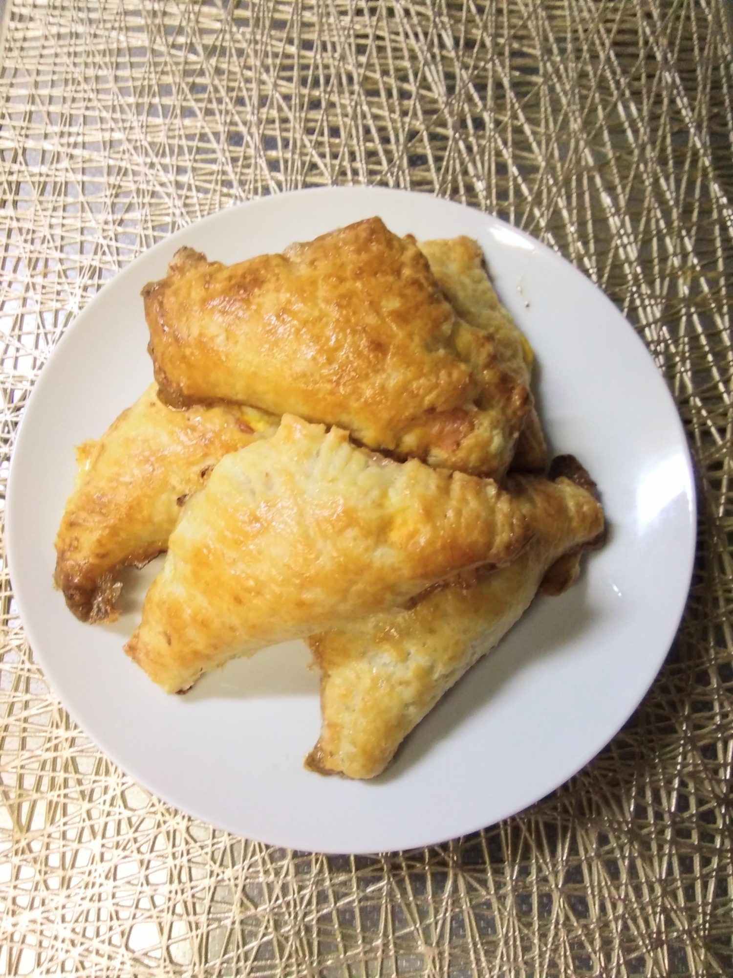 ベーコンエッグパイ