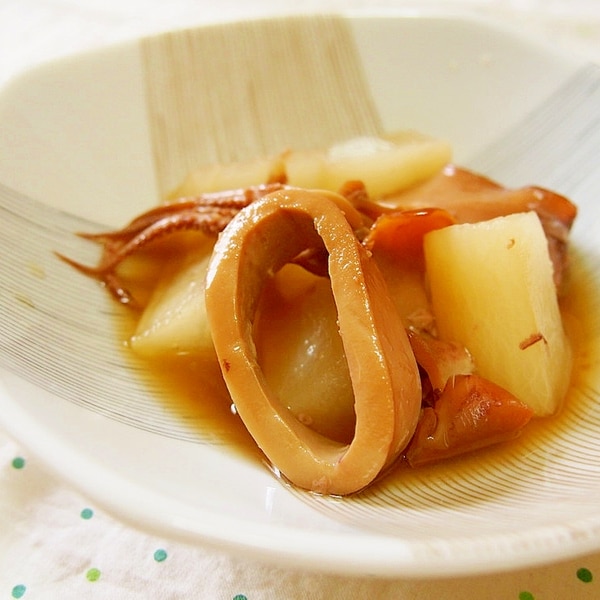 イカの缶詰で 簡単イカ大根 すぐできる レシピ 作り方 By 京たまご86 楽天レシピ イカの缶詰で 簡単イカ大根 すぐできる レシピ 作り方 By 京たまご86 楽天レシピ