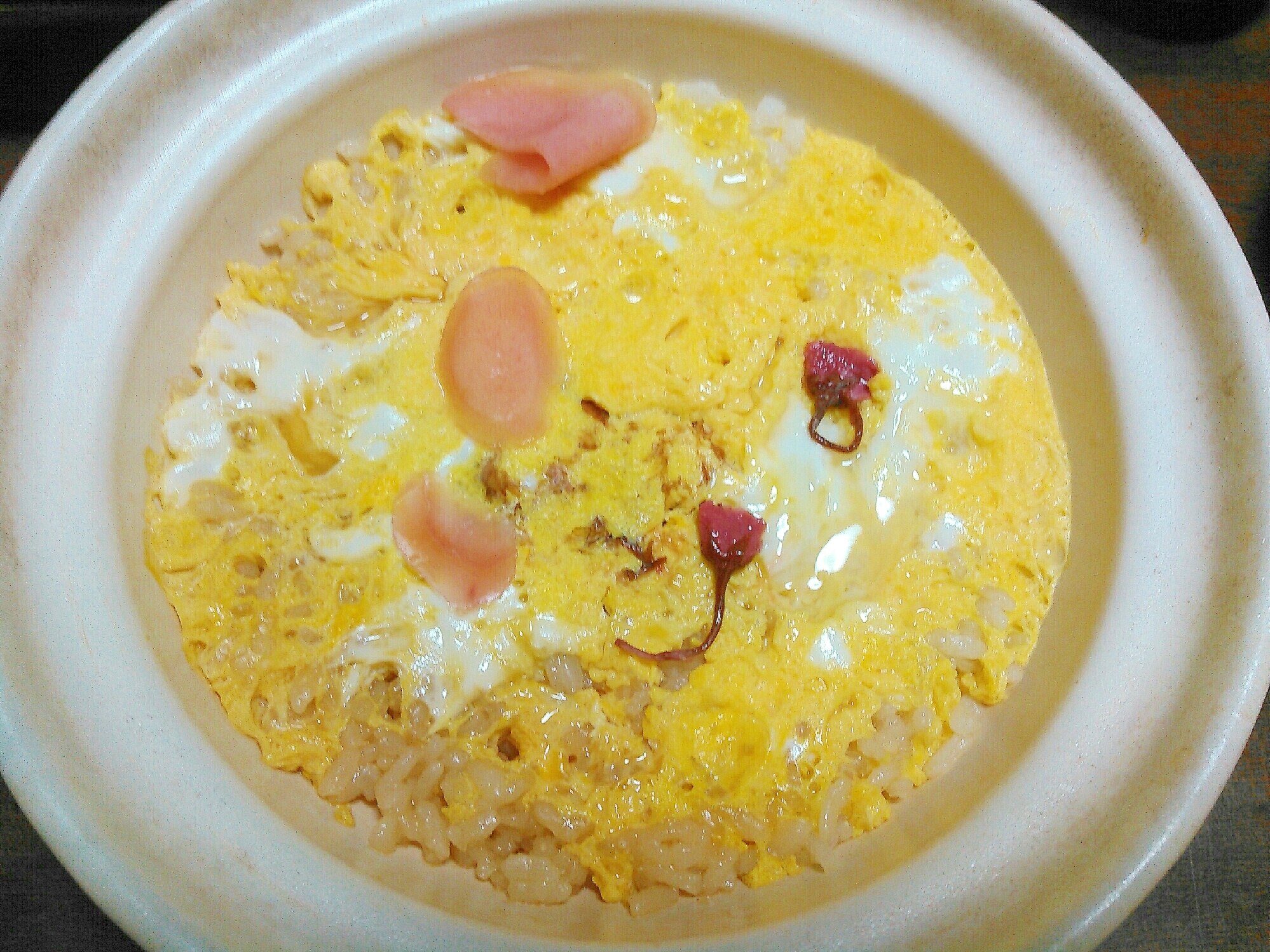 サクラ咲く♪玉子丼 レシピ・作り方 by あけぼのマジック - 楽天レシピ