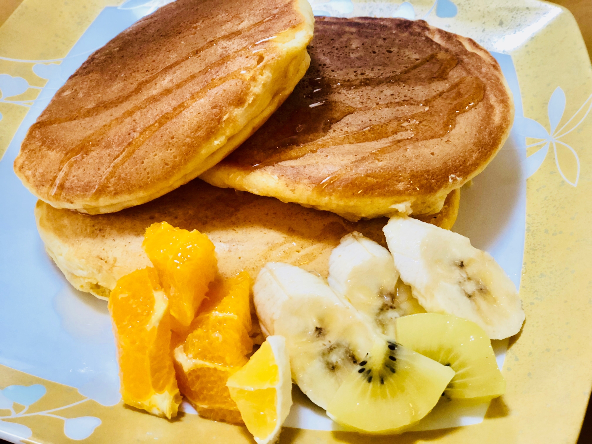 ホットケーキミックスで作るふわふわパンケーキ レシピ 作り方 By Mariahcarey0929 楽天レシピ