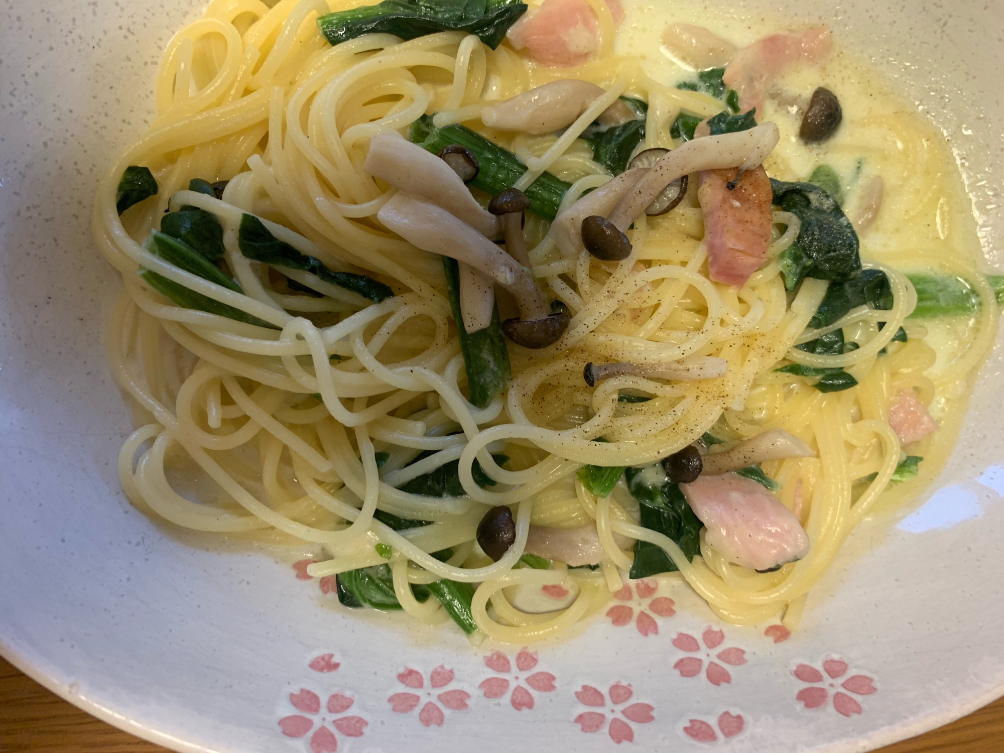 美味しいクリームパスタ！