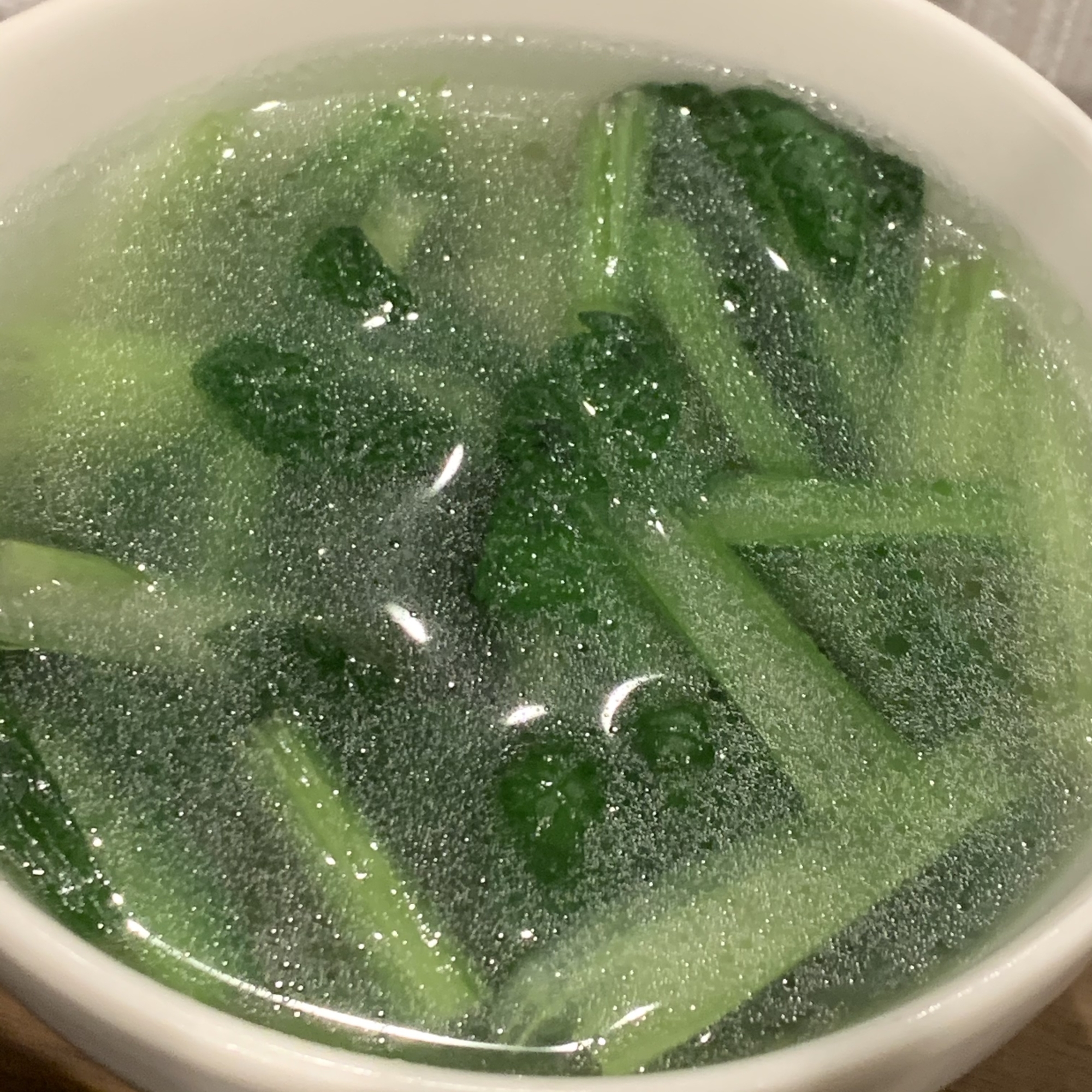 雪菜の中華スープ