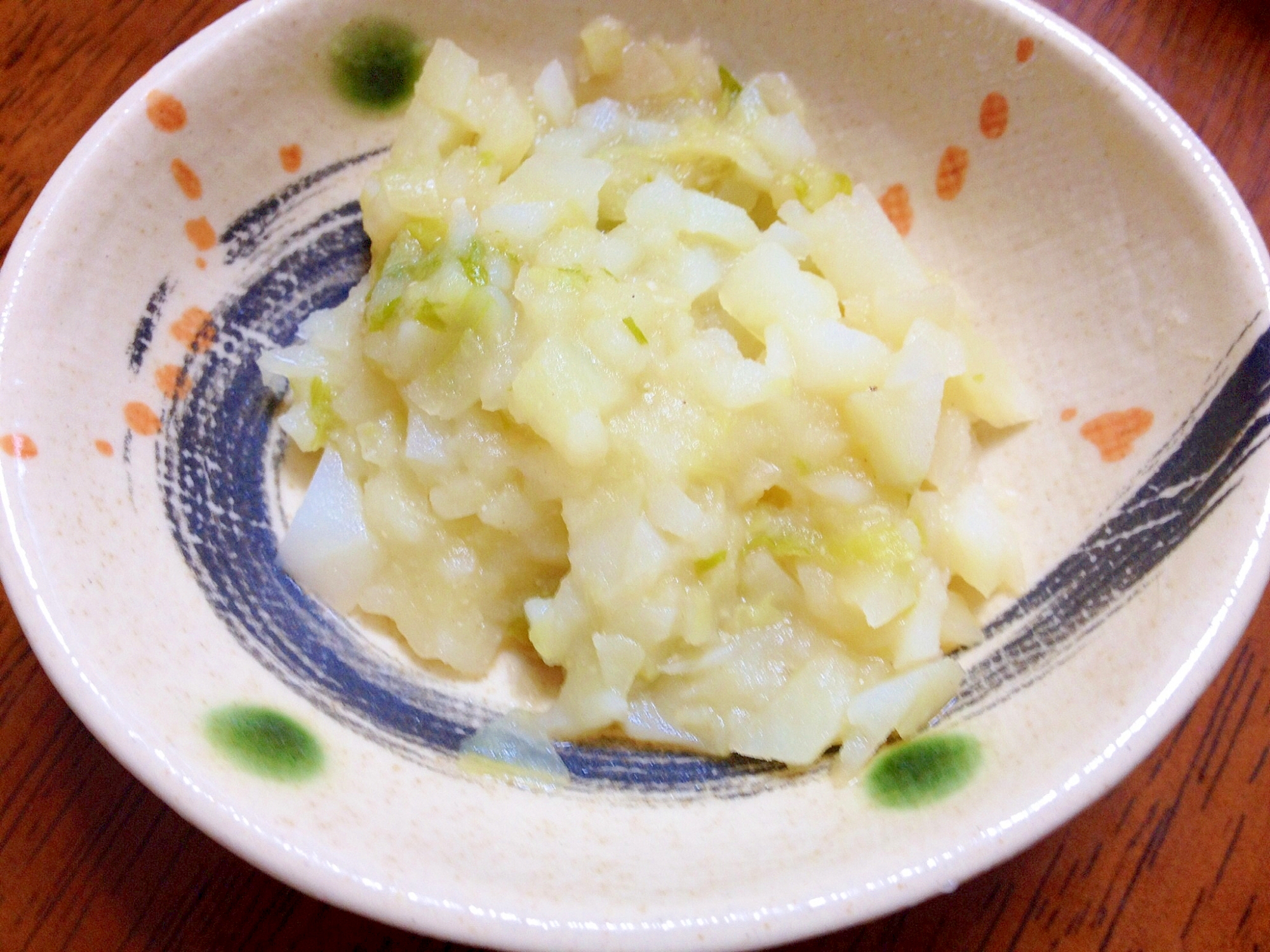 離乳食中期 ジャガイモとキャベツネギ レシピ 作り方 By Mi 6352 楽天レシピ