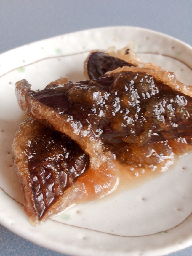 つるんと美味しい！茄子の揚げ浸し