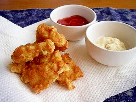 鶏ムネ肉のフリット
