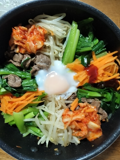 簡単ビビンバ丼