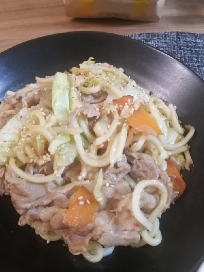 ソース焼きうどん