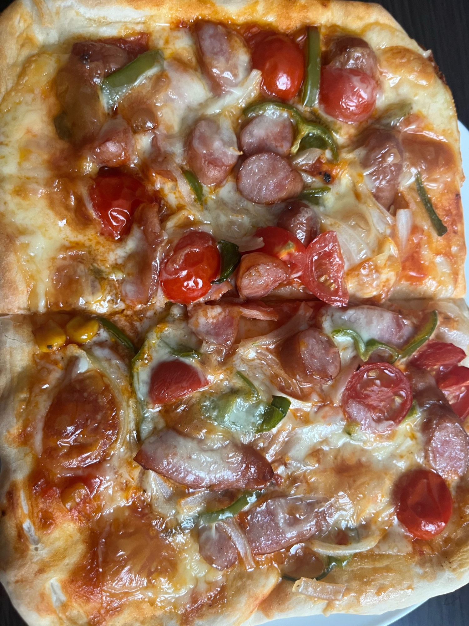 強力粉で作る夏野菜ピザ