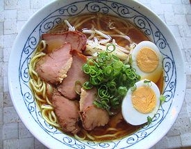 チキンハムラーメン