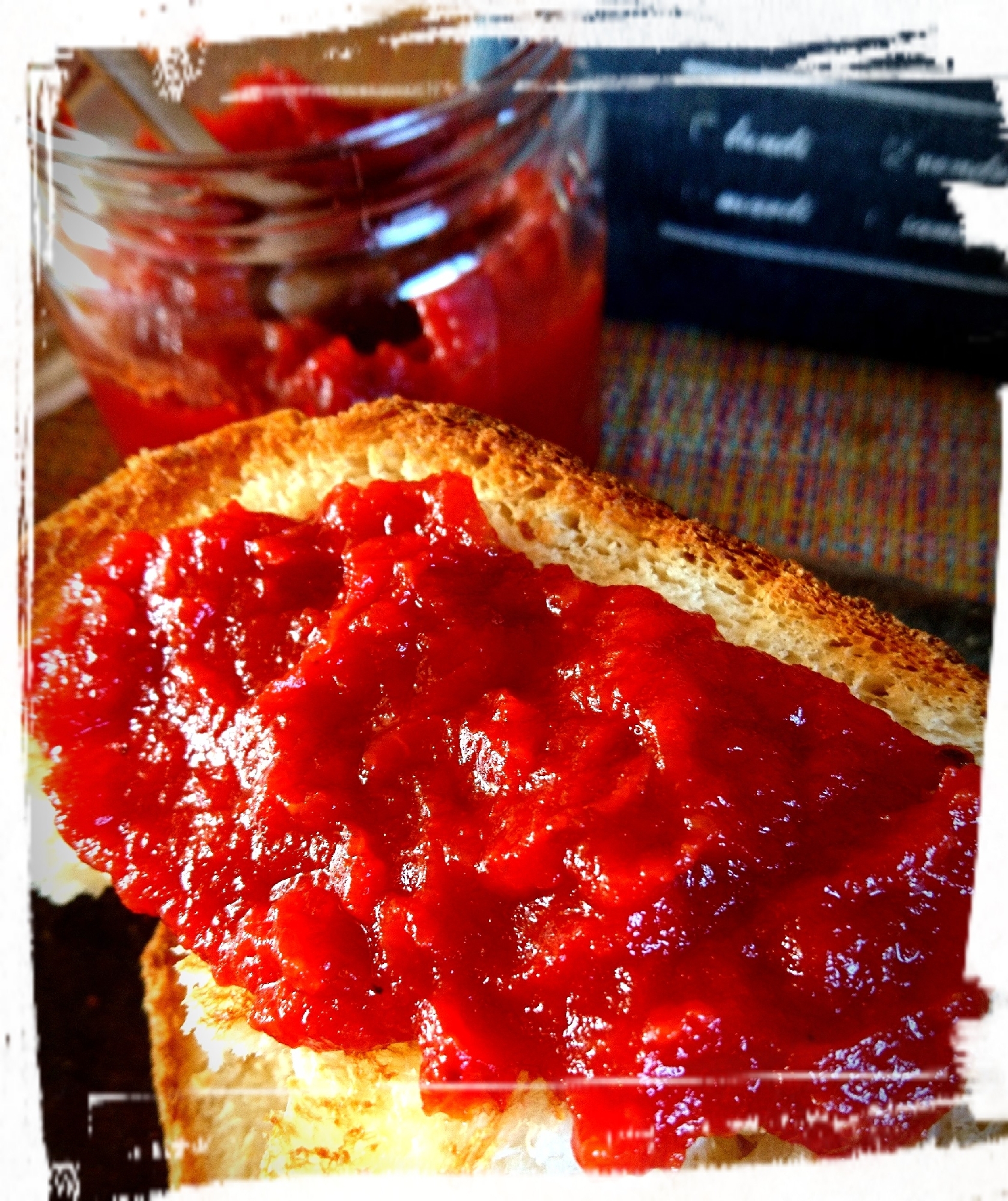 トマト缶で簡単トマトジャム レシピ 作り方 By けだまだらけ 楽天レシピ