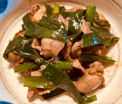 簡単レバニラ炒め　タレが絡んでやみつきになる！