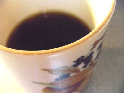 黒酢入りコーヒー