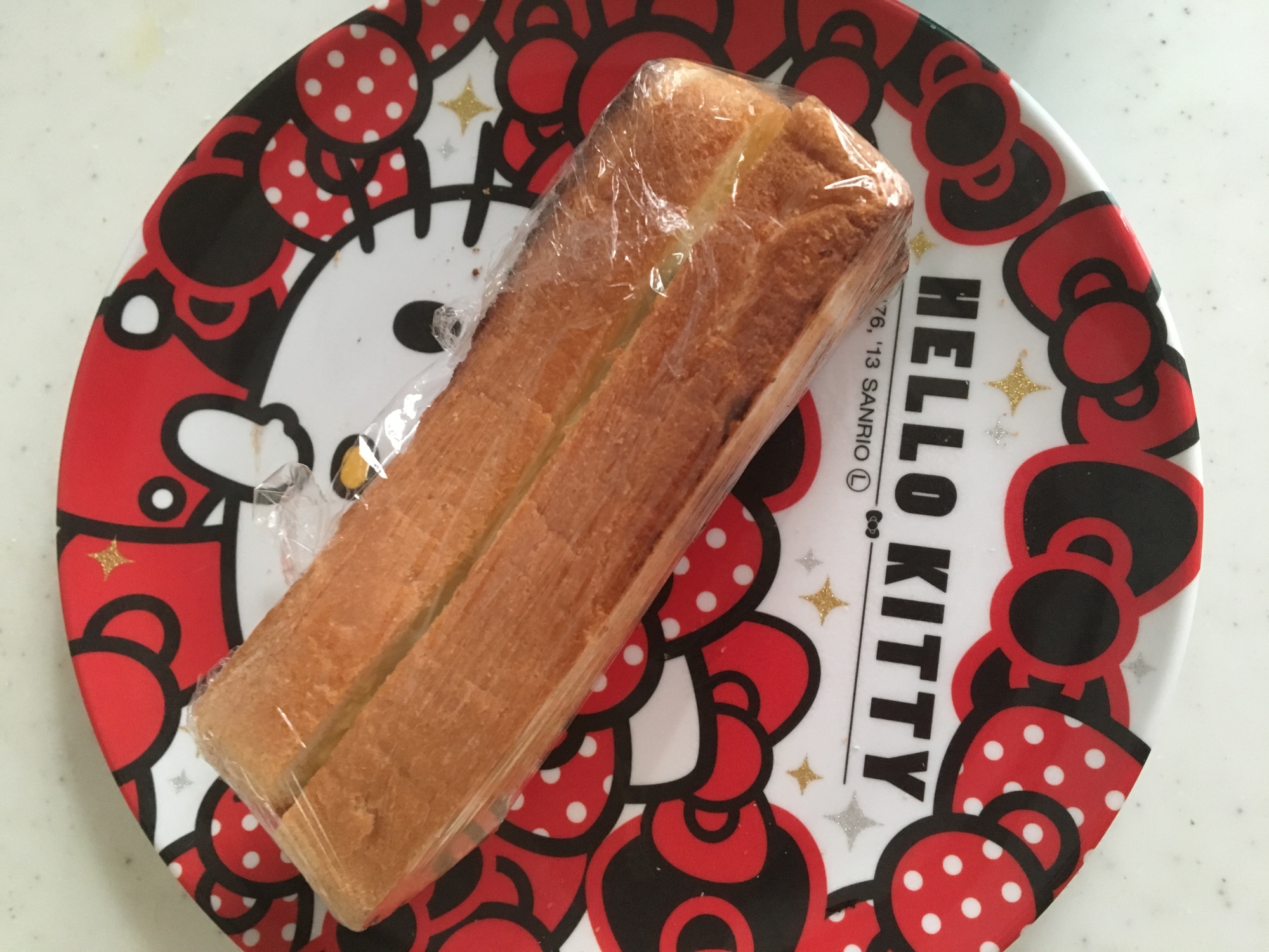 食パンで新玉葱のチーズのホットサンド(^○^)