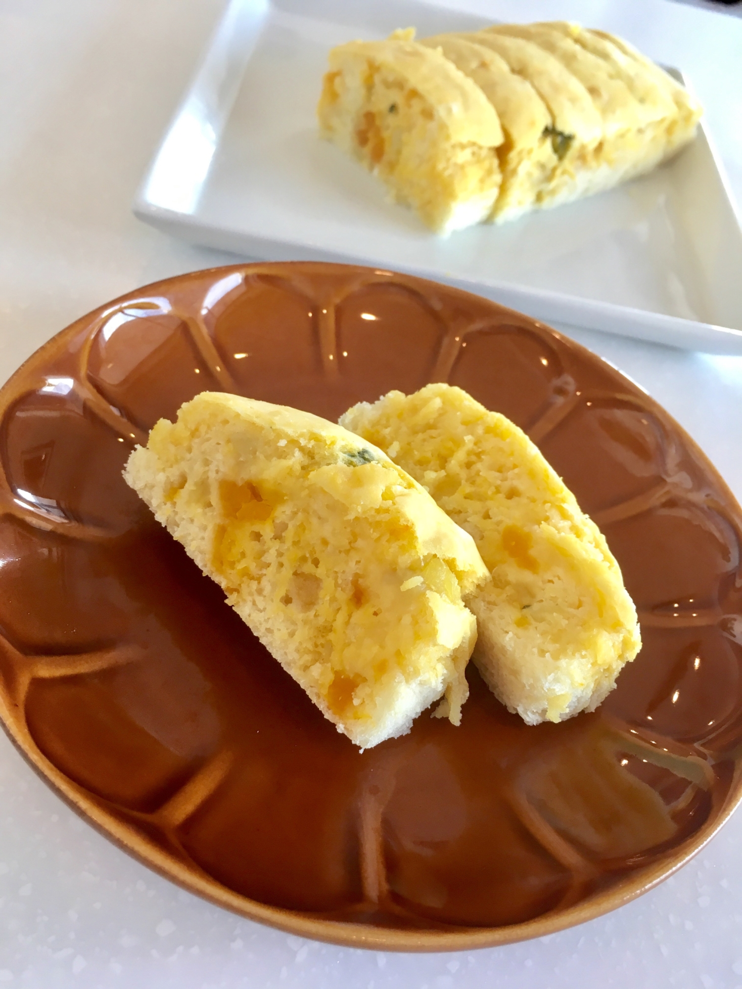 子ども向け♪シンプルかぼちゃさつまいもケーキ
