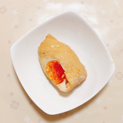 レンジで簡単( ˘ᵕ˘ )巾着たまご