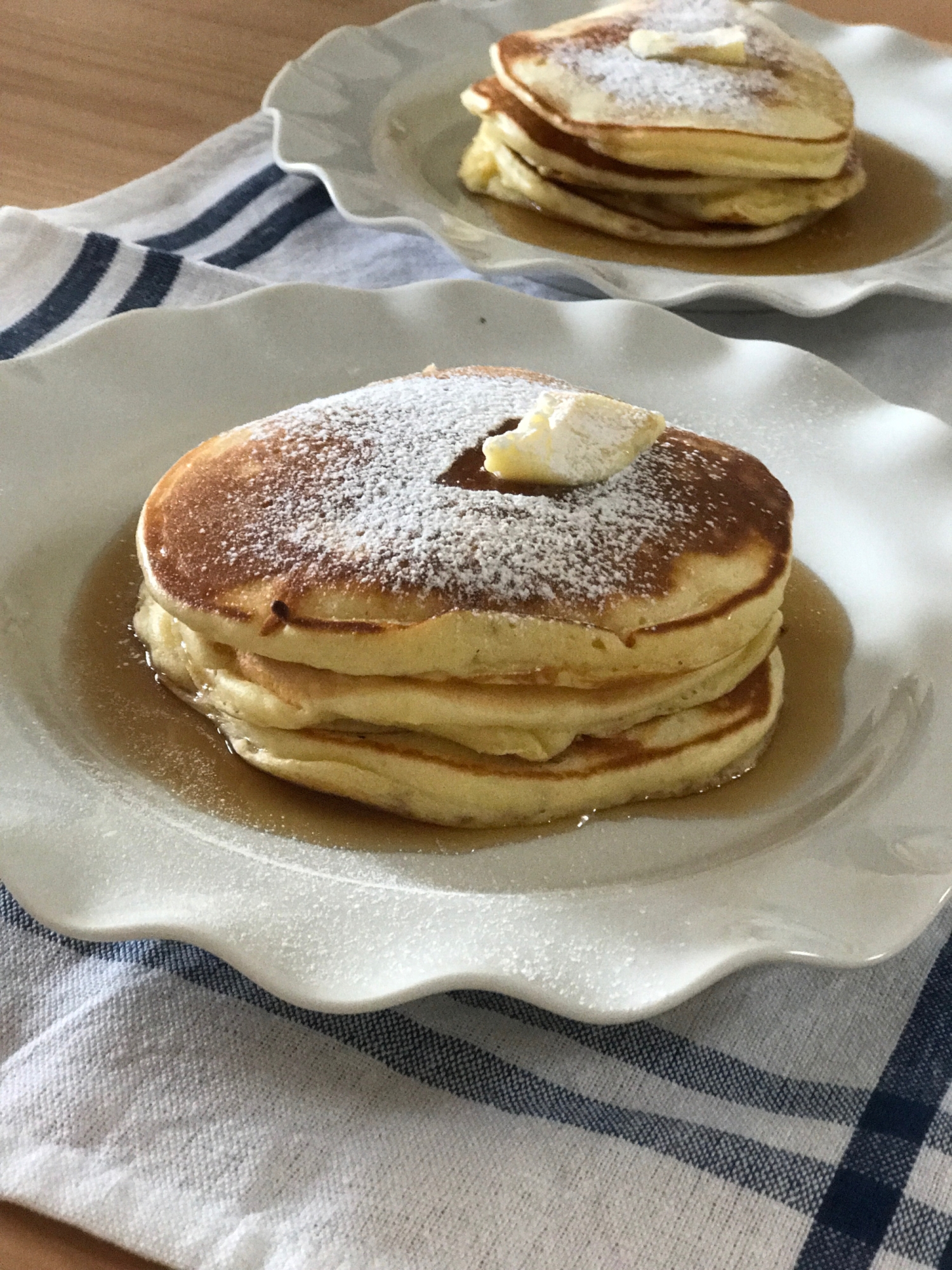 簡単ふんわりヨーグルト入りパンケーキ