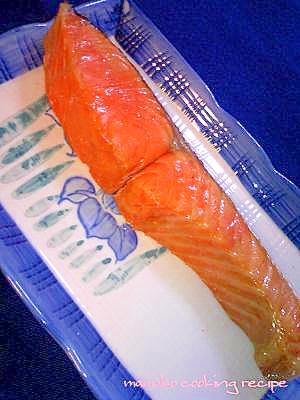 鮭のふっくら焼き魚♡Ｉ LOVE 紅鮭♡