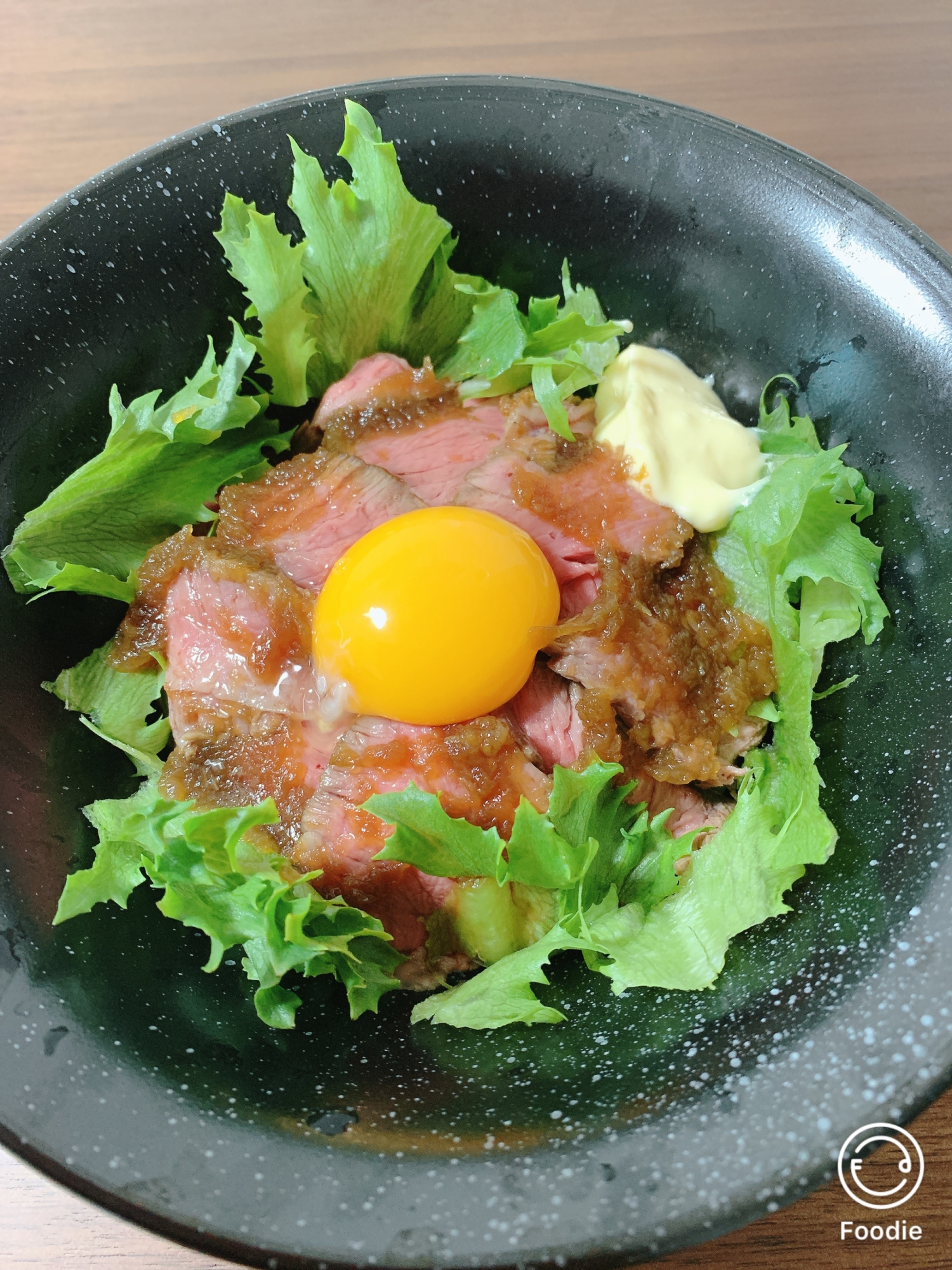 ローストビーフ丼（タレレシピ付き）