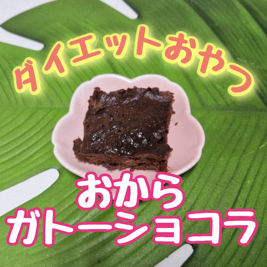 ダイエットおやつ★おからガトーショコラ