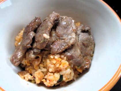 キムチチャーハン〜簡単チャーハン〜