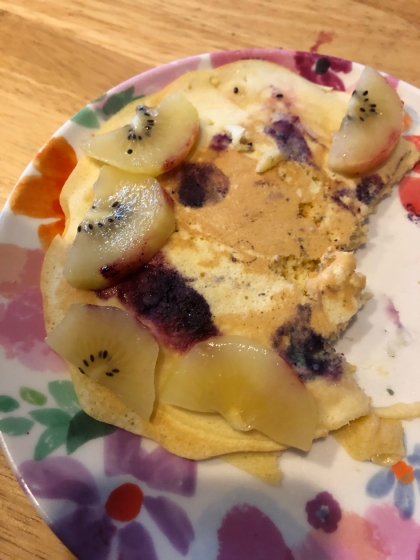 ホットケーキミックスでバナナケーキ風♪